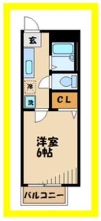 ペアハイツAの物件間取画像